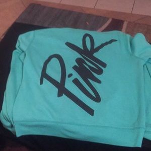 Mint colored PINK Victoria’s Secret Jacket